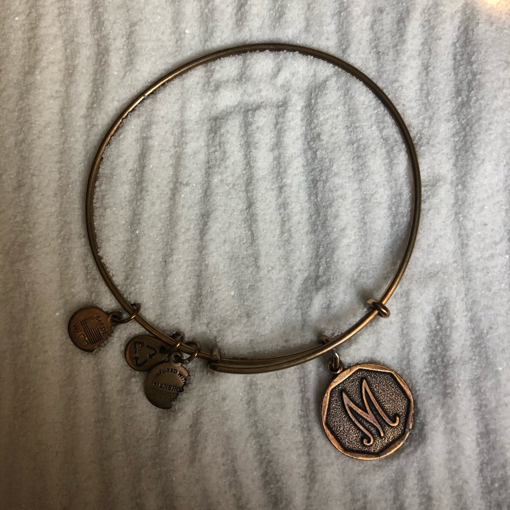 ALEX and ANI “M” bracelet